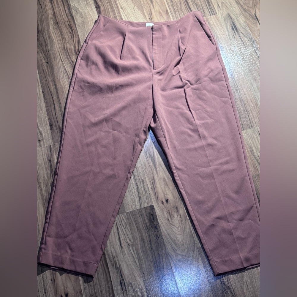 a new day Women's Mauve Straight Leg Pants